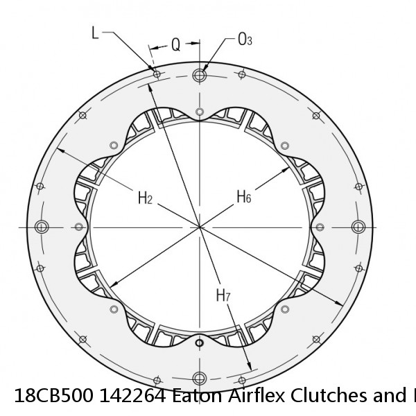 18CB500 142264 Eaton Airflex Clutches and Brakes #2 image